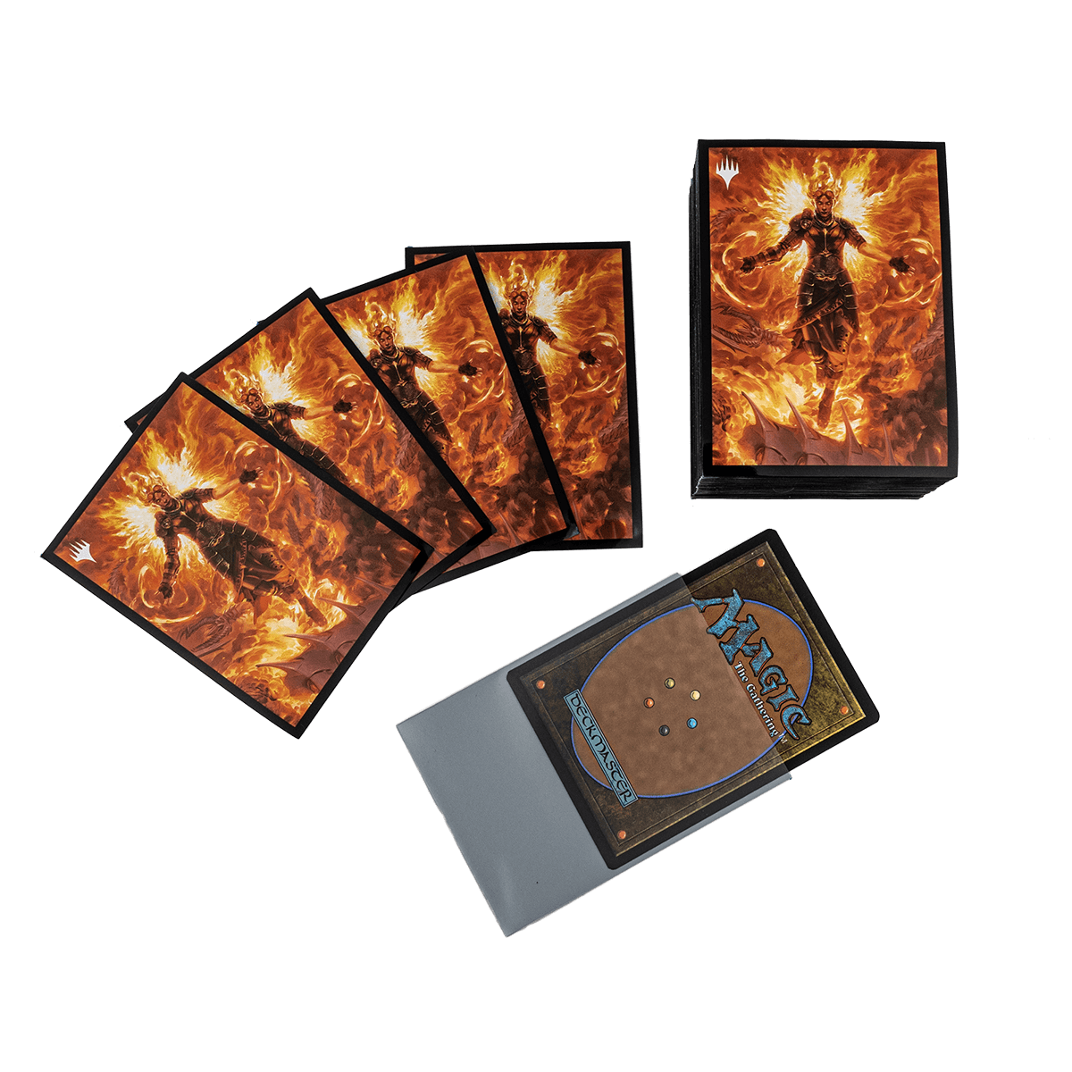 March of the Machine Chandra, Hope’s Beacon Standard Deck Protector Sleeves (100ct) for Magic: The Gathering | Ultra PRO International