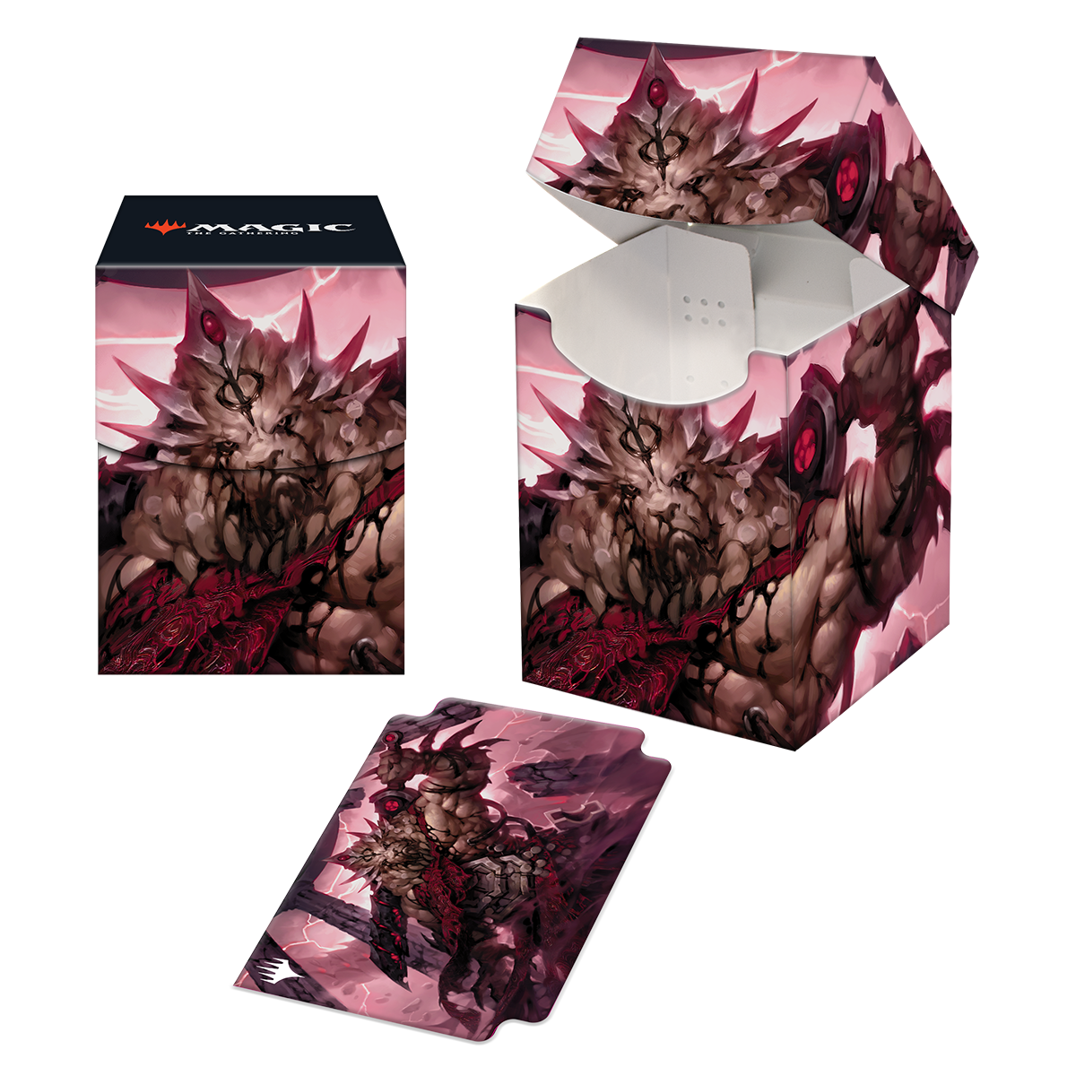 March of the Machine Brimaz, Blight of Oreskos 100+ Deck Box for Magic: The Gathering | Ultra PRO International