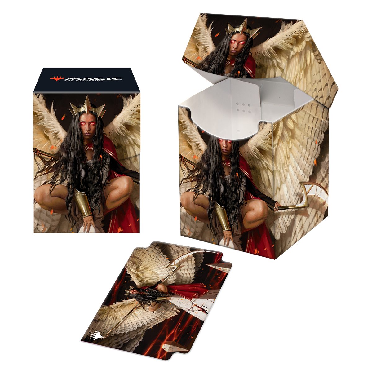 March of the Machine Kasla, the Broken Halo 100+ Deck Box for Magic: The Gathering | Ultra PRO International