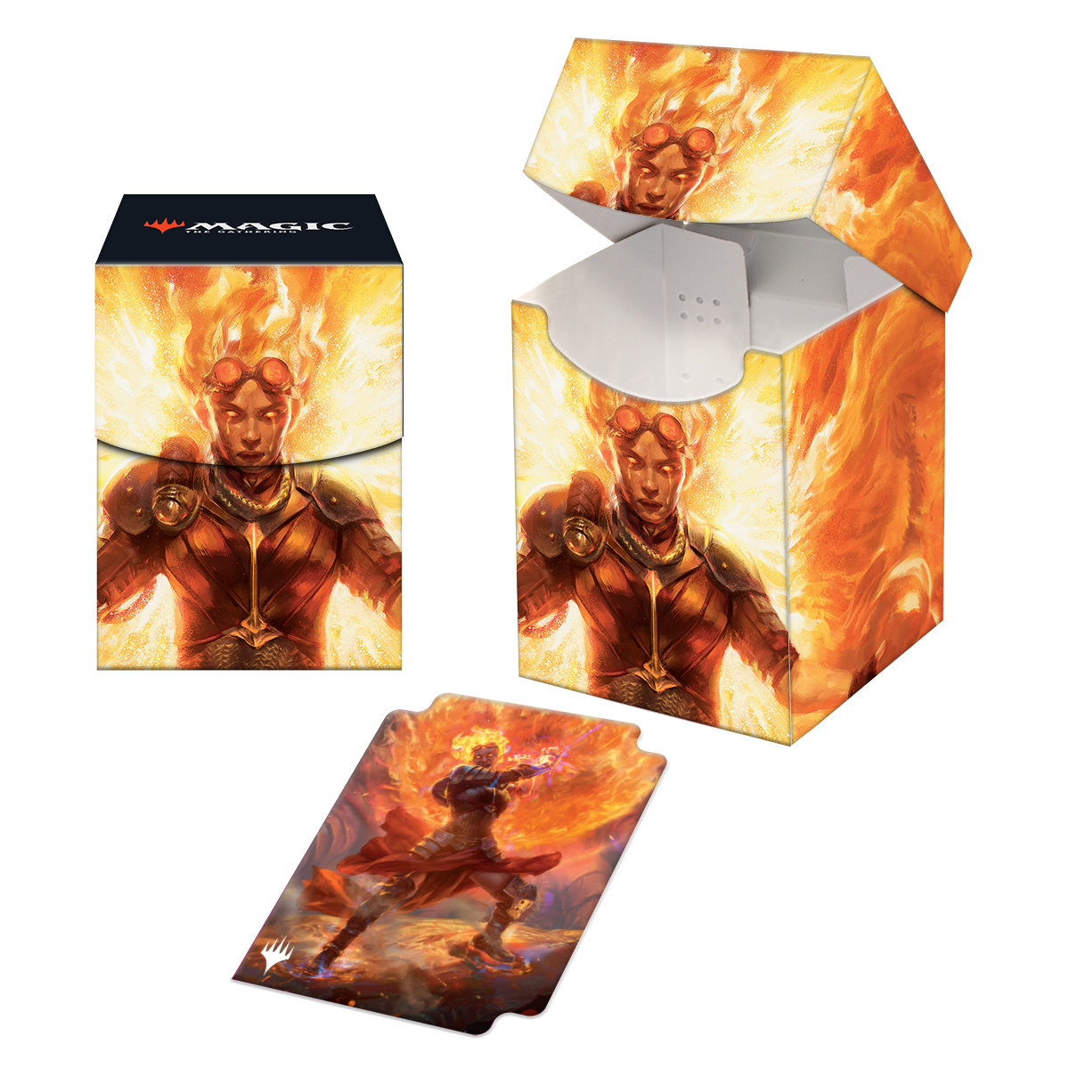March of the Machine Chandra, Hope's Beacon 100+ Deck Box for Magic: The  Gathering