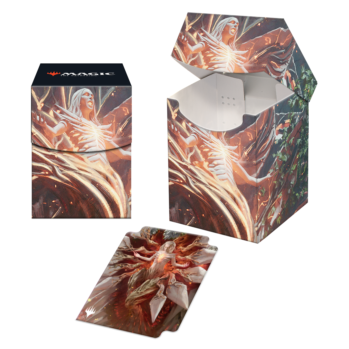 March of the Machine Wrenn and Realmbreaker 100+ Deck Box for Magic: The Gathering | Ultra PRO International