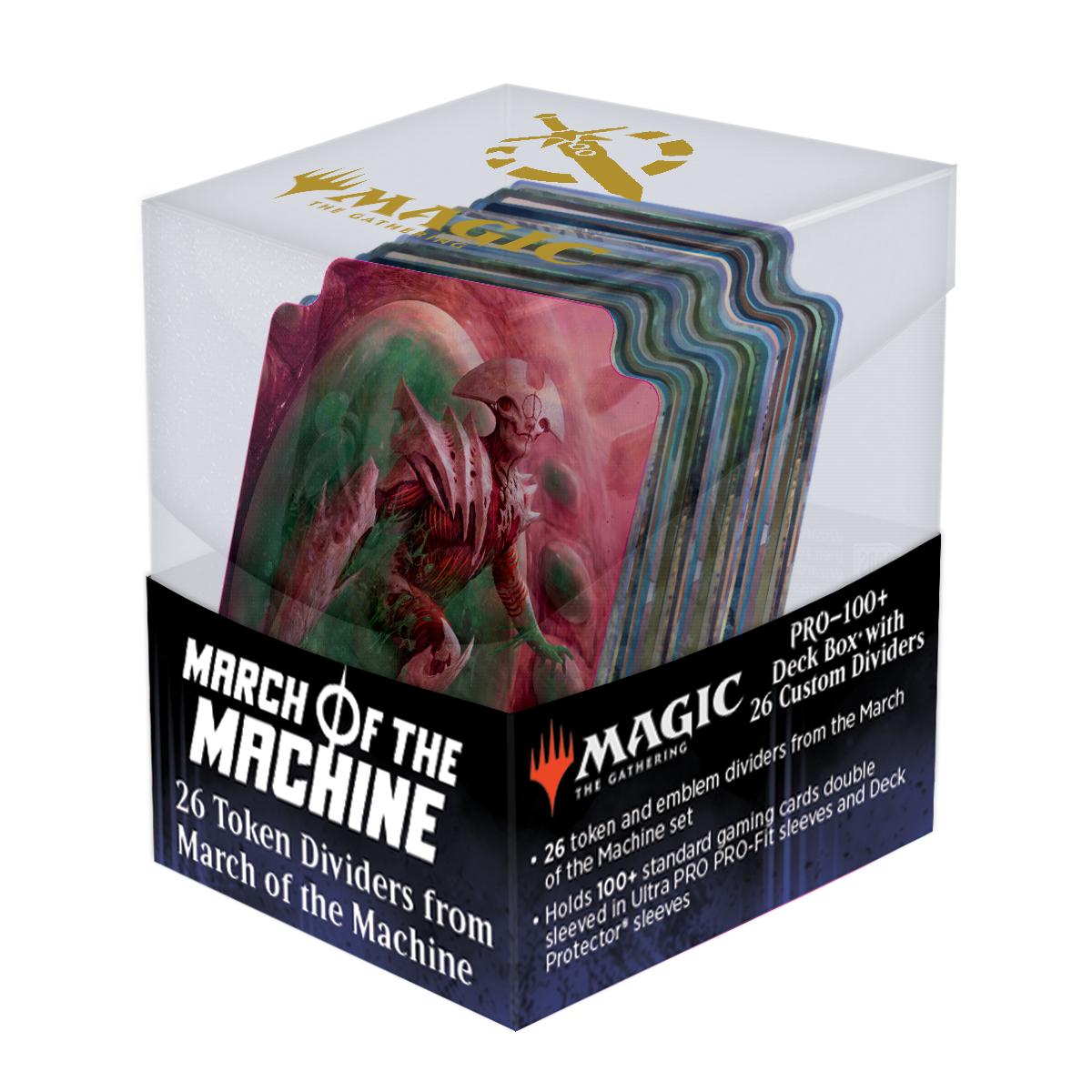 March of the Machine Token Dividers with Deck Box for Magic: The Gathering | Ultra PRO International