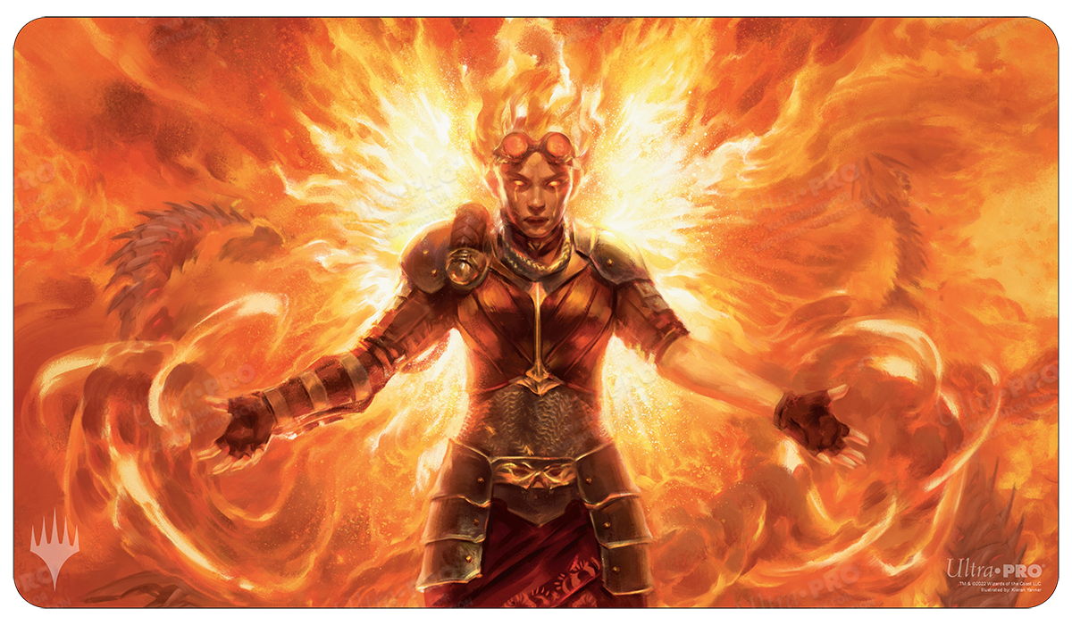 March of the Machine Chandra, Hope’s Beacon Standard Gaming Playmat for Magic: The Gathering | Ultra PRO International