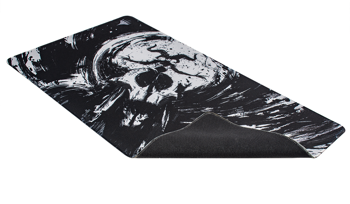 March of the Machine Sheoldred Black Stitched Standard Gaming Playmat for Magic: The Gathering | Ultra PRO International