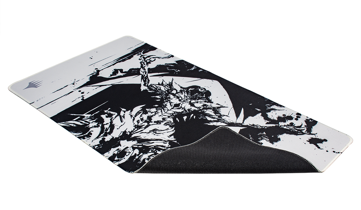 March of the Machine Elesh Norn Black Stitched Standard Gaming Playmat for Magic: The Gathering | Ultra PRO International