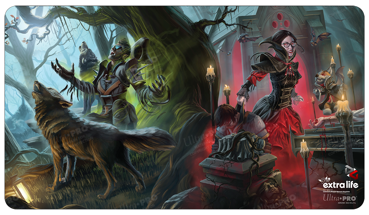 Degenerate Gaming x Extra Life Standard Gaming Playmat