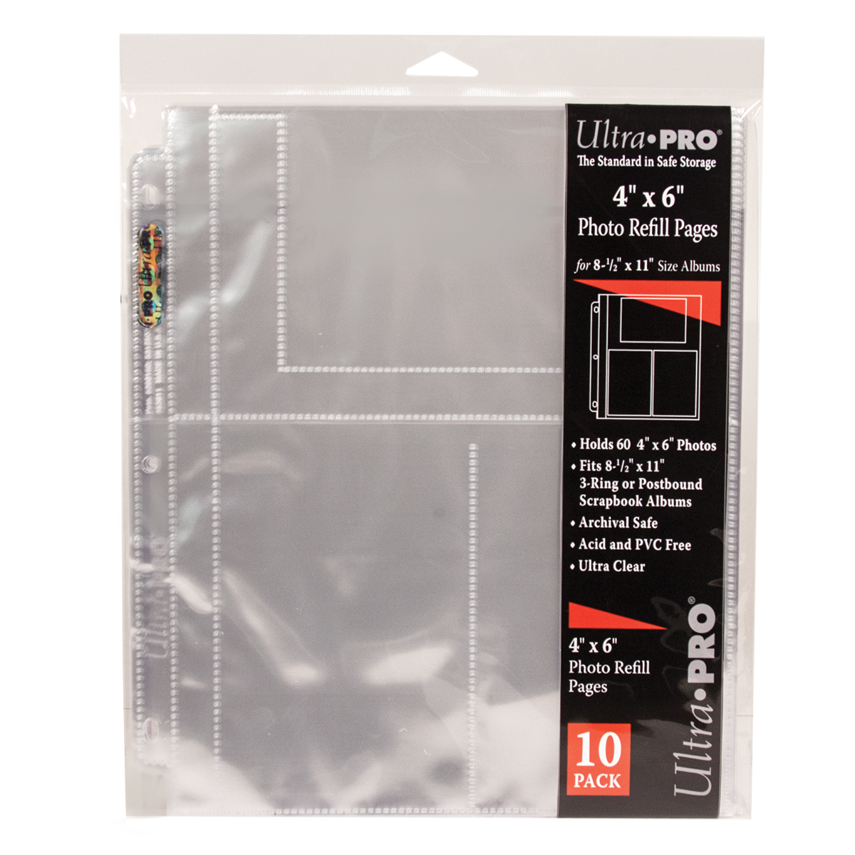 3-Hole Photo Pages for 4