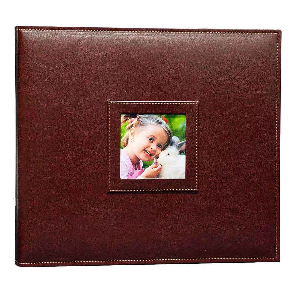 Mahogany 3-Ring Photo and Scrapbook Album for 12" x 12" Prints