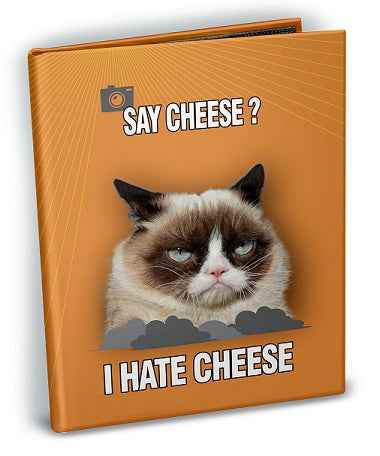 Grumpy Cat Say Cheese Mini Photo Album for 4" x 6" Prints with Sticker Sheets