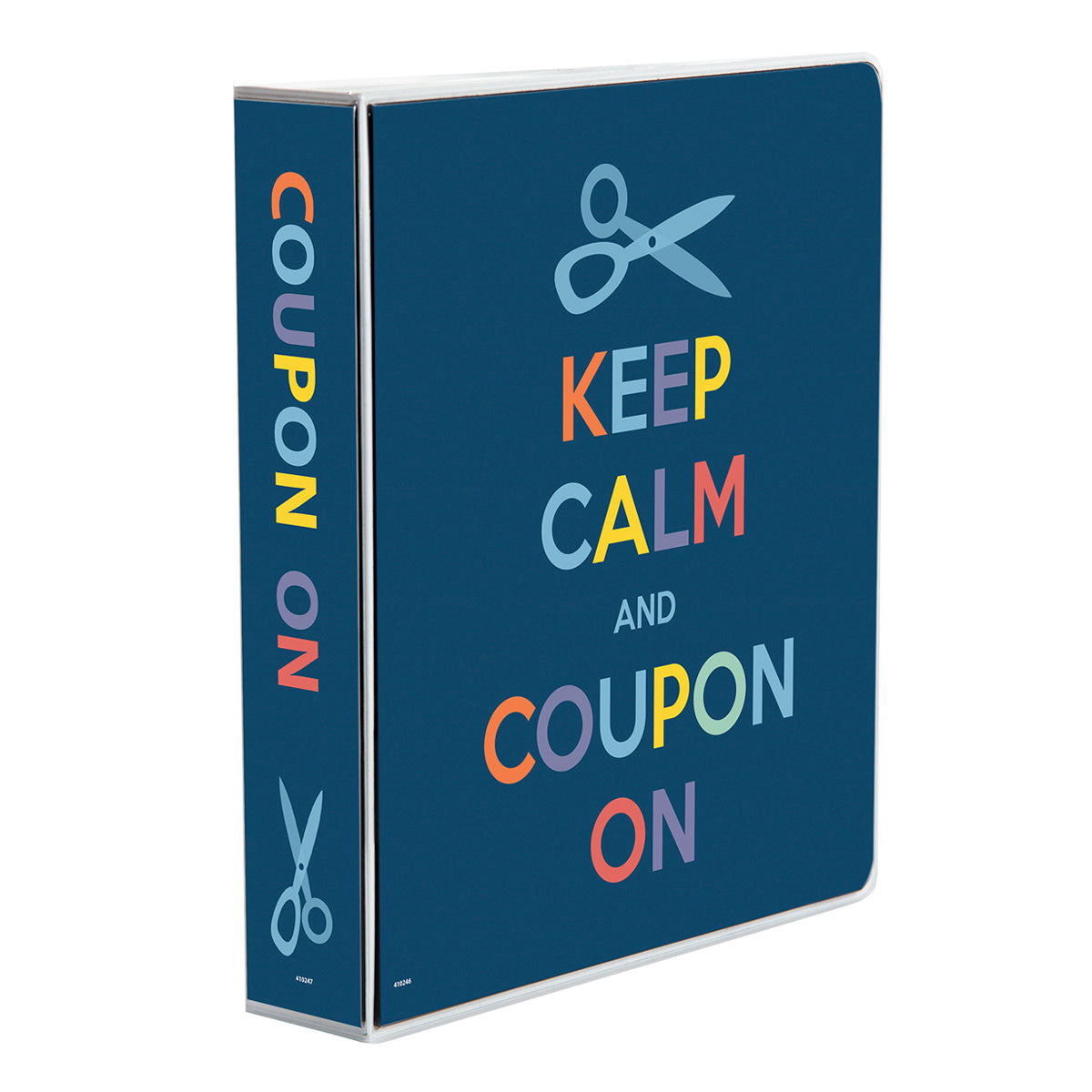Keep Calm 3-Ring Coupon Organizer Binder | Ultra PRO International