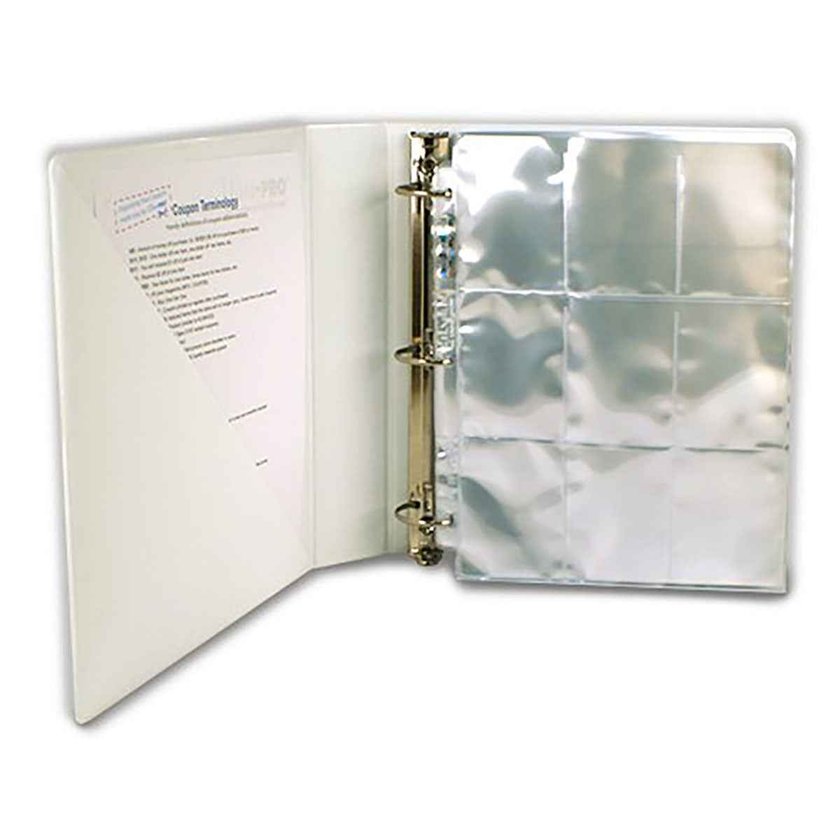 Keep Calm 3-Ring Coupon Organizer Binder