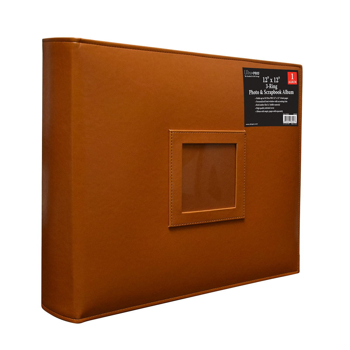 3-Ring Light Saddle Photo and Scrapbook Album for 12" x 12" Prints | Ultra PRO International