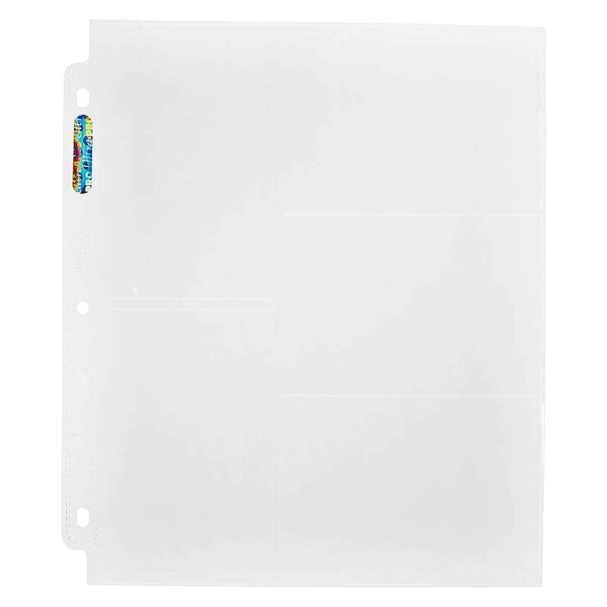 3-Hole Photo Pages for 3.5" x 5.25" Prints