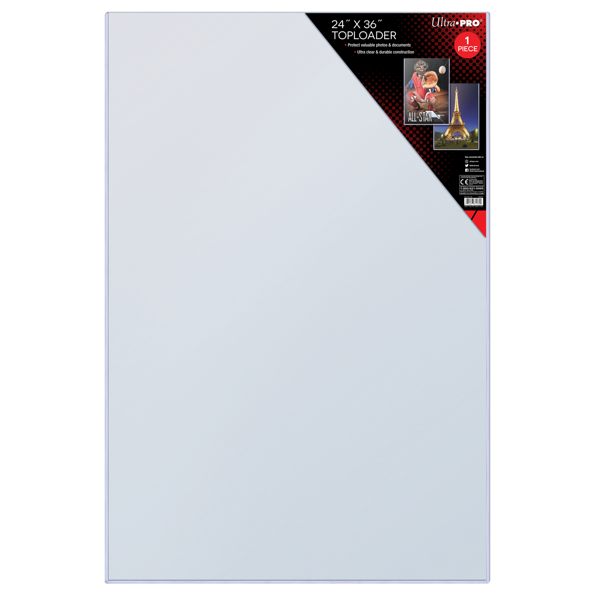 24" x 36" Collectible Storage Toploader (1ct) | Ultra PRO International