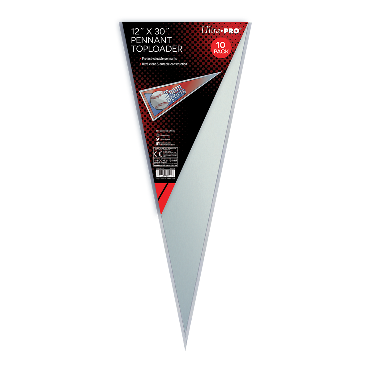 Pennant Toploaders (10ct) | Ultra PRO International