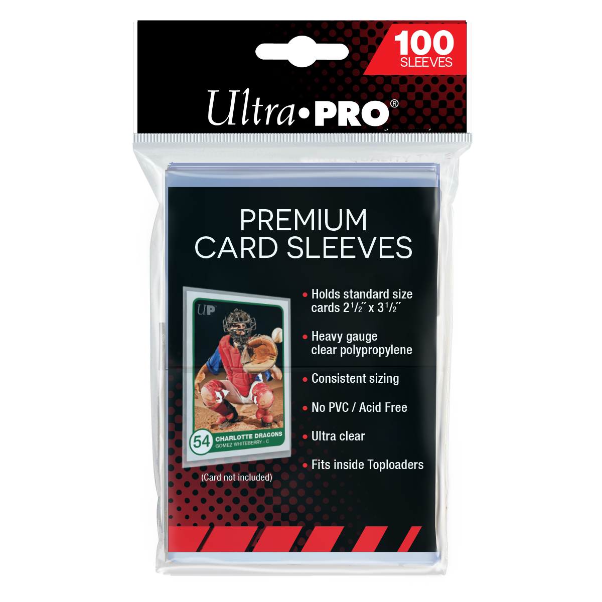 2.5" x 3.5" Premium Card Sleeves (100ct)