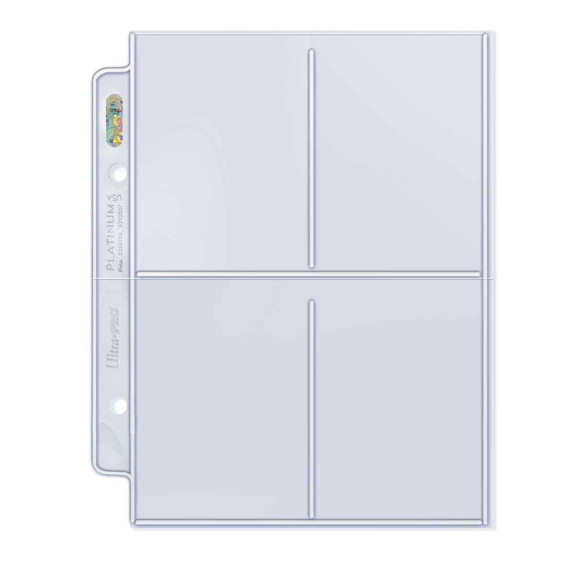 Ultra Pro 4-Pocket Mini Pages 214D (100ct) Ultra Pro 4-Pocket Mini Pages 214D (100ct)