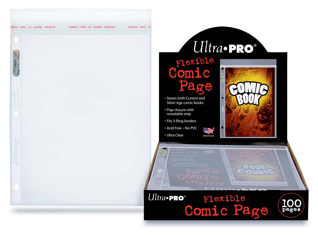 Ultra Pro Flexible Comic Pages (100/Box)