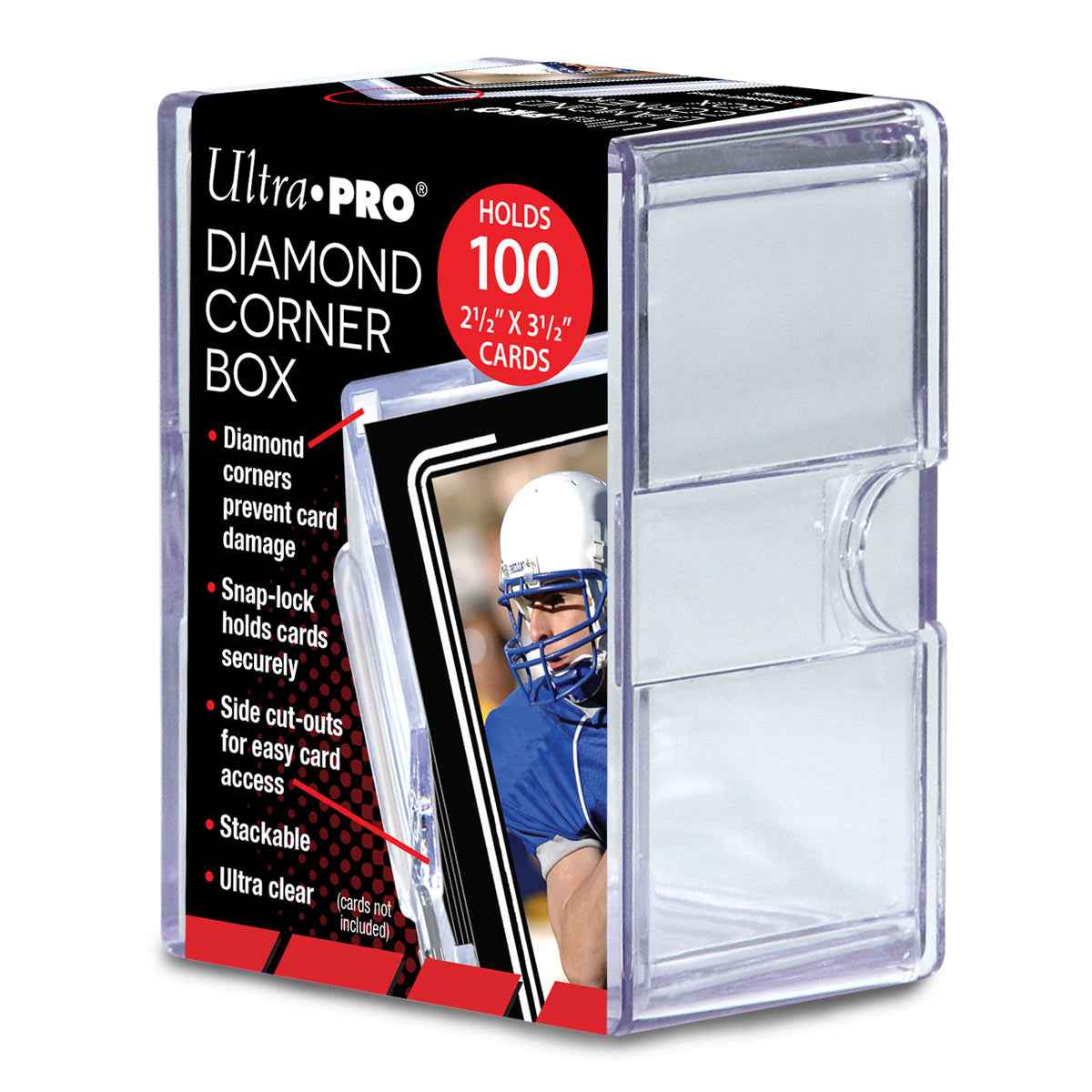 Diamond Corner 100+ Card Storage Box