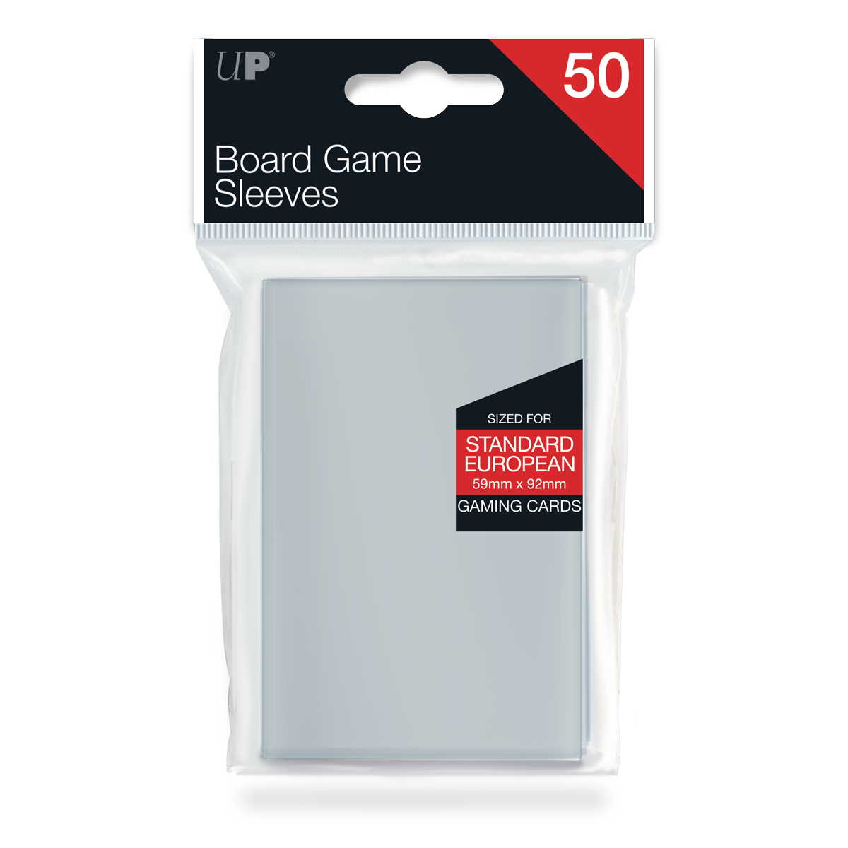 Standard European Board Game Sleeves (50ct) for 59mm x 92mm Cards | Ultra PRO International