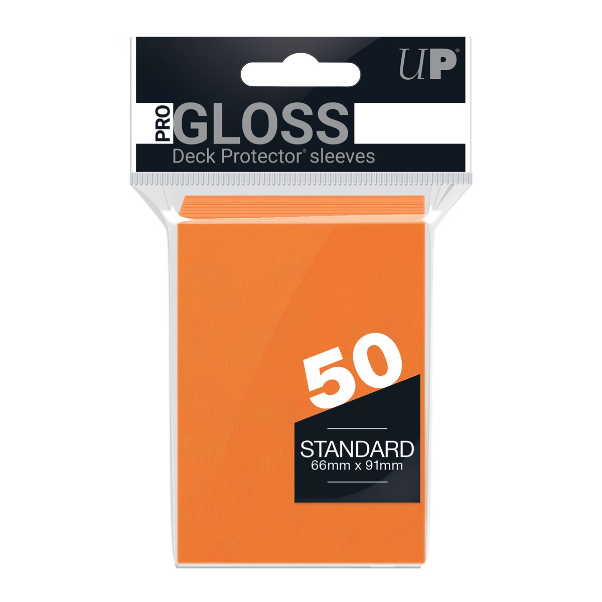 PRO-Gloss Orange Deck Protector Sleeves 50ct - Ultra PRO – Ultra
