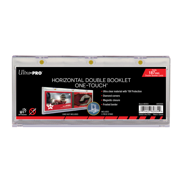 187mm Double Booklet Card UV ONE-TOUCH Magnetic Holder | Ultra PRO