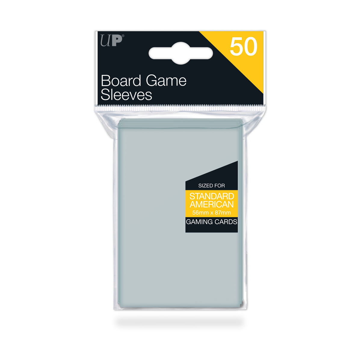 Standard American Board Game Sleeves (50ct) for 56mm x 87mm Cards | Ultra PRO International
