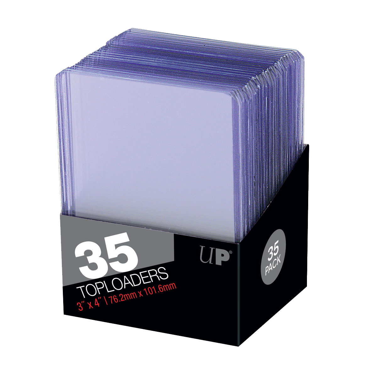  Ultra Pro 3 X 4 Super Thick 100PT Toploader 25ct : Toys &  Games