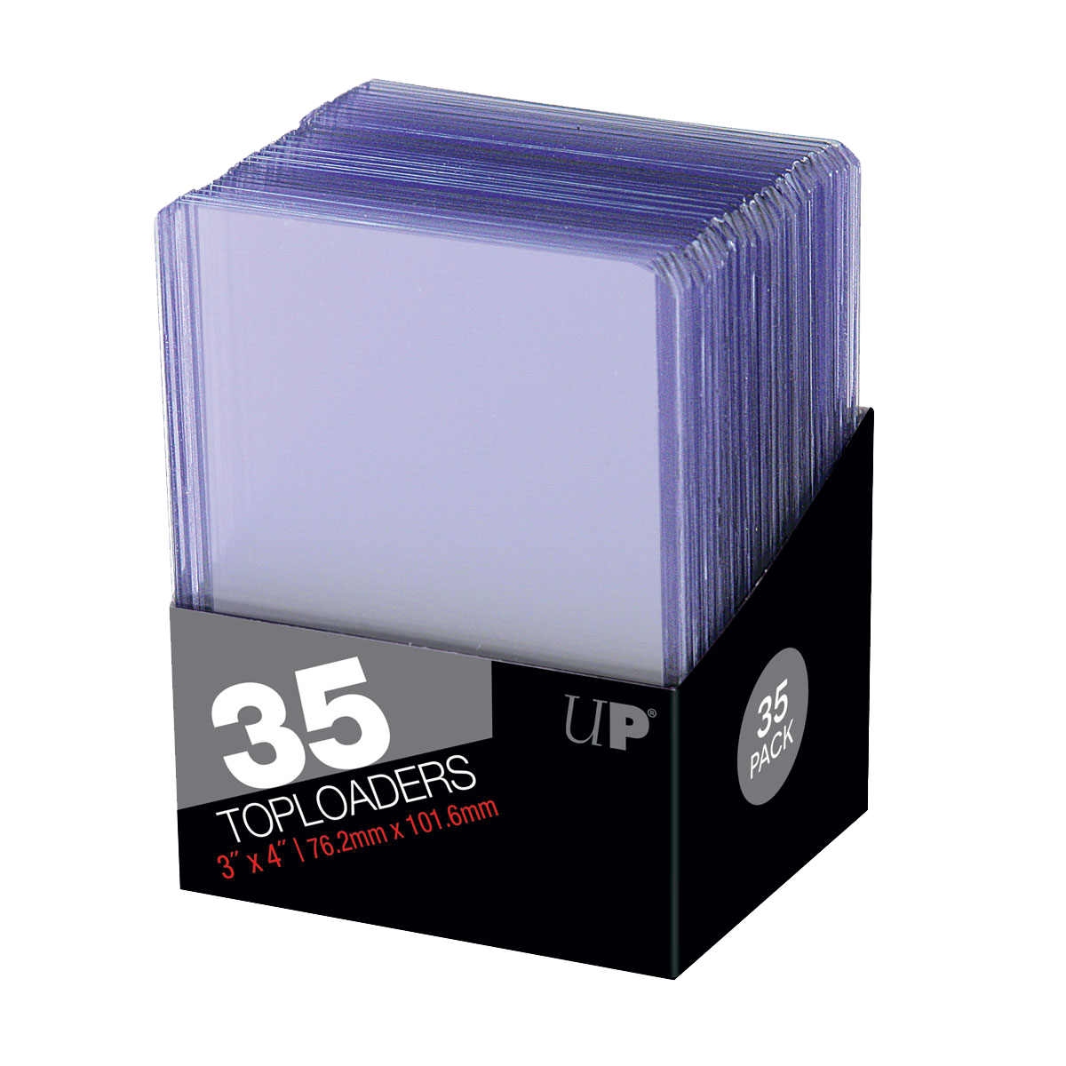 what size toploader for pokemon cards Ultra Pro 3"x4" Toploaders