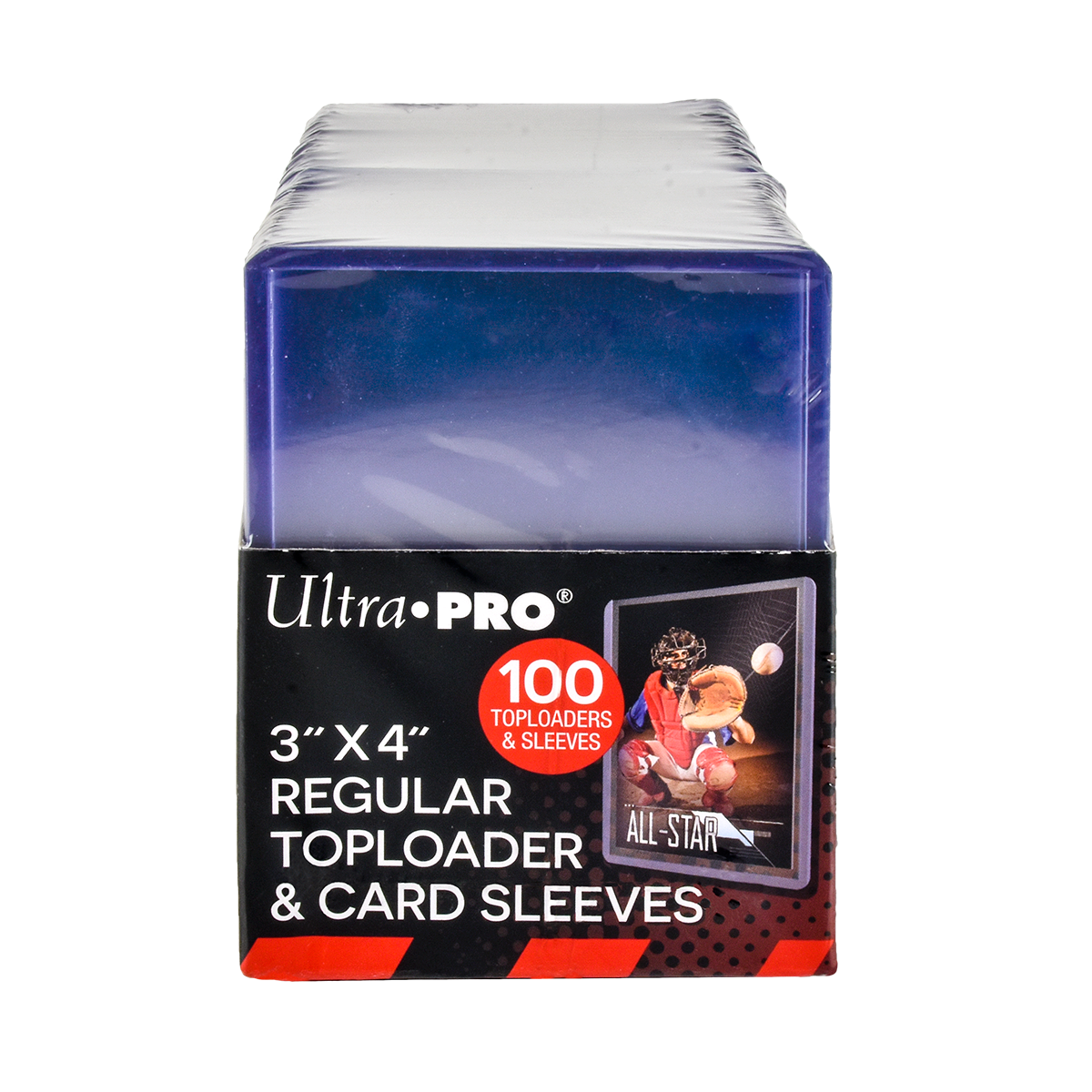 3" x 4" Clear Regular TOPLOADER® Sleeves and Soft Sleeves Bundle (100ct) for Standard Size Cards