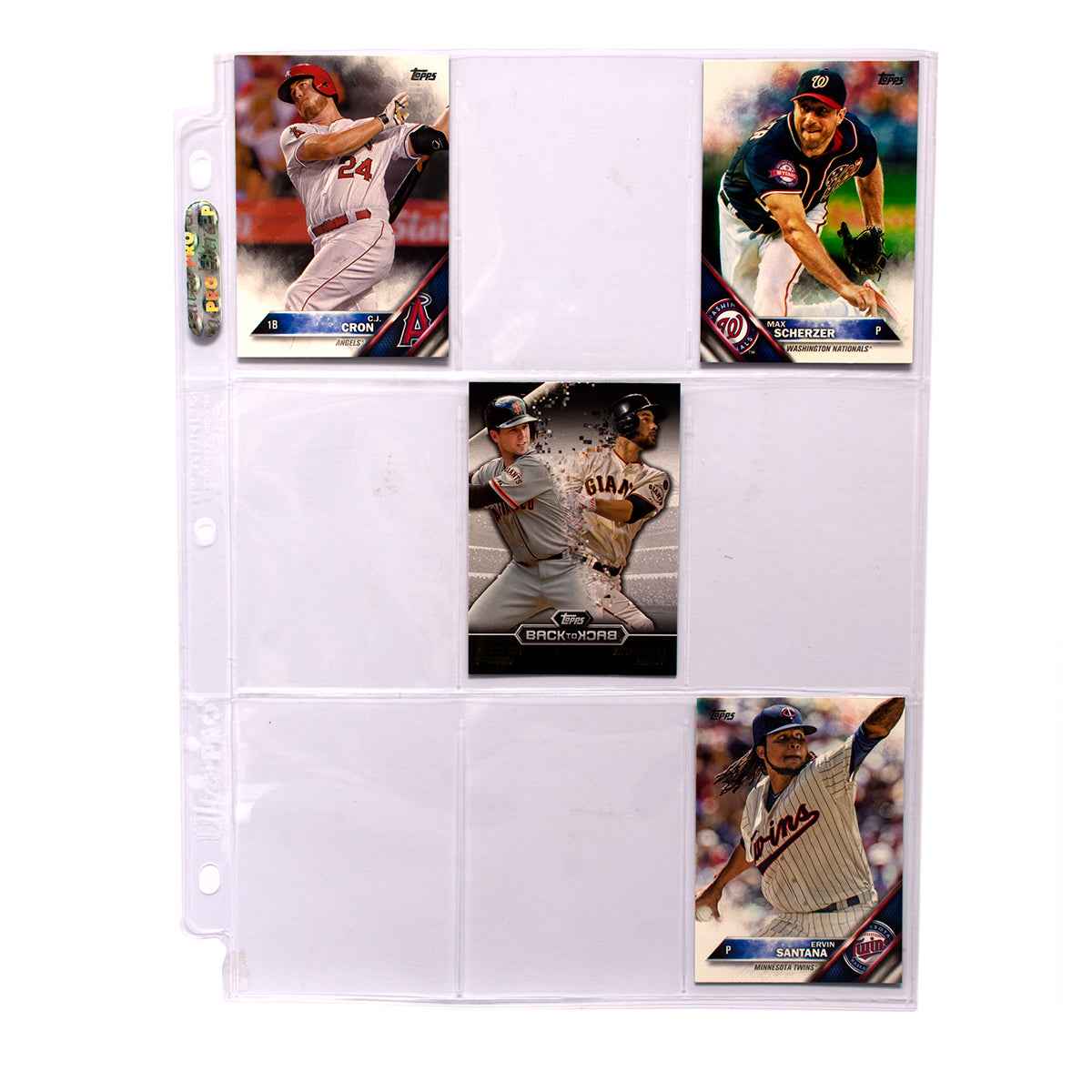 Platinum Series 9-Pocket Pages (25ct) for Standard Size Cards