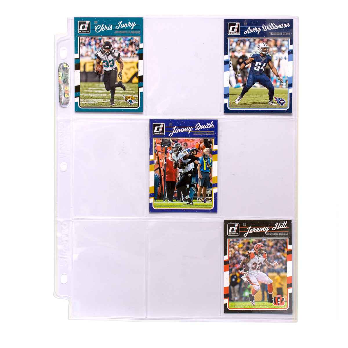 Platinum Series 9-Pocket Pages (25ct) for Standard Size Cards
