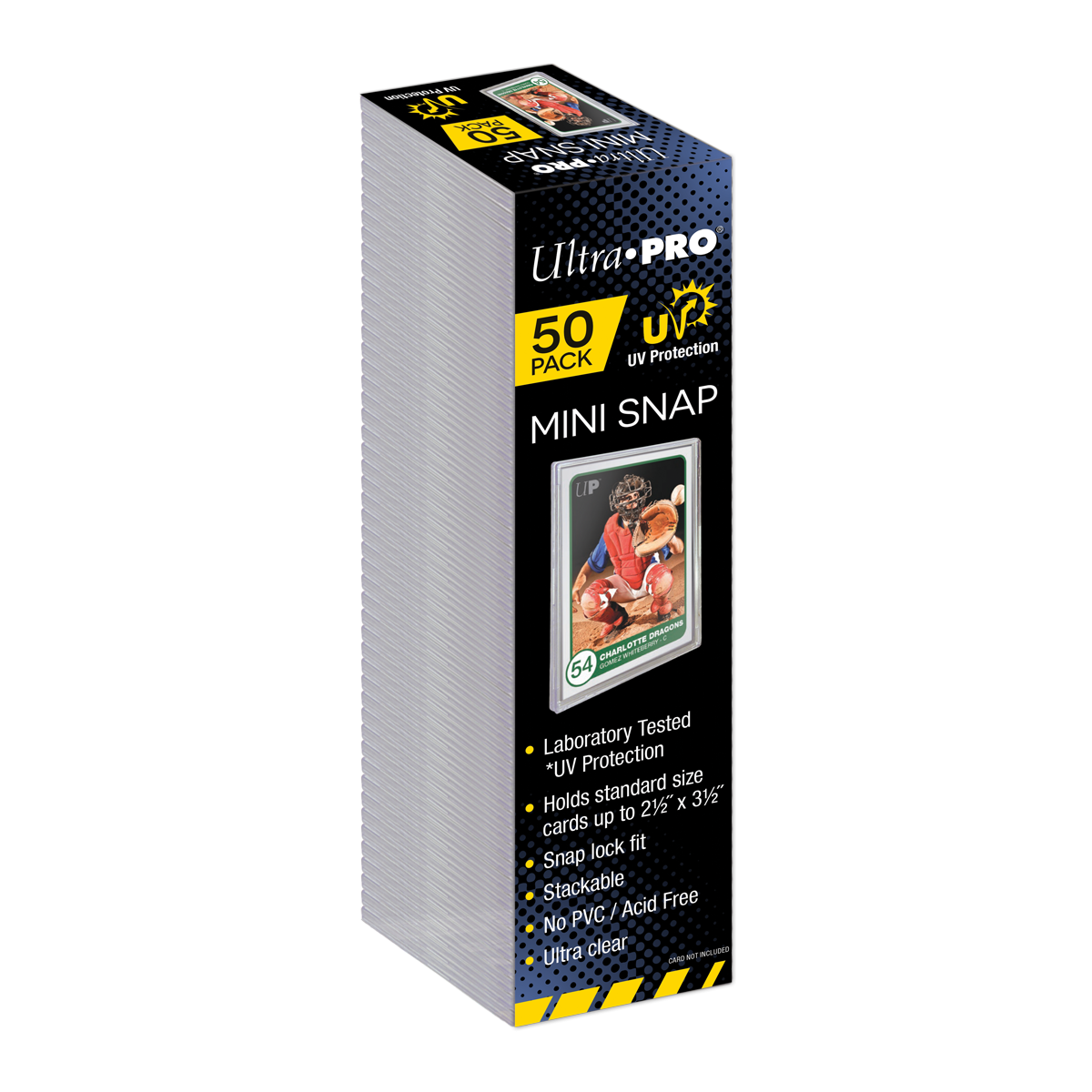 UV MINI SNAP® Card Holders (50ct)