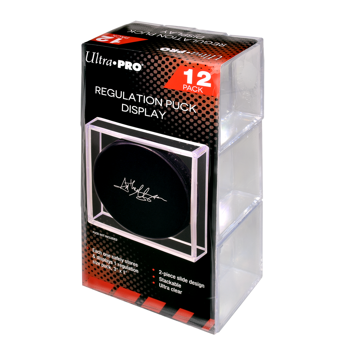 Regulation Puck Displays (12ct) | Ultra PRO International