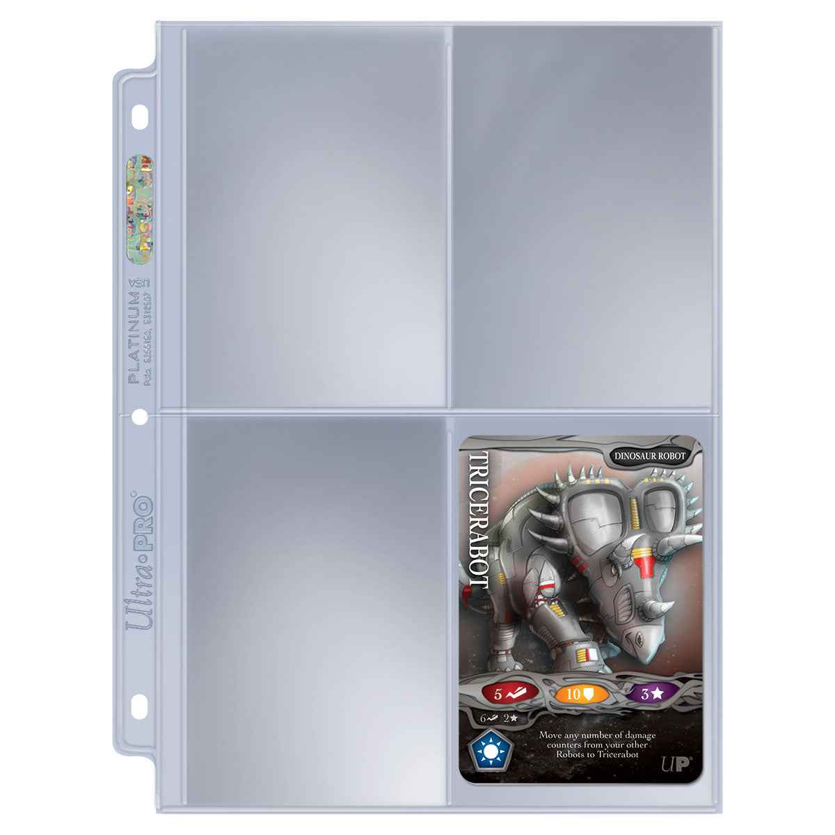 Platinum Series 4-Pocket Pages (25ct) for 3.5" x 5" Cards