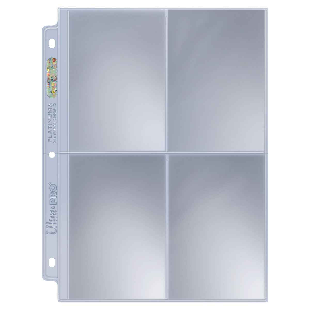 Platinum Series 4-Pocket Pages (25ct) for 3.5" x 5" Cards
