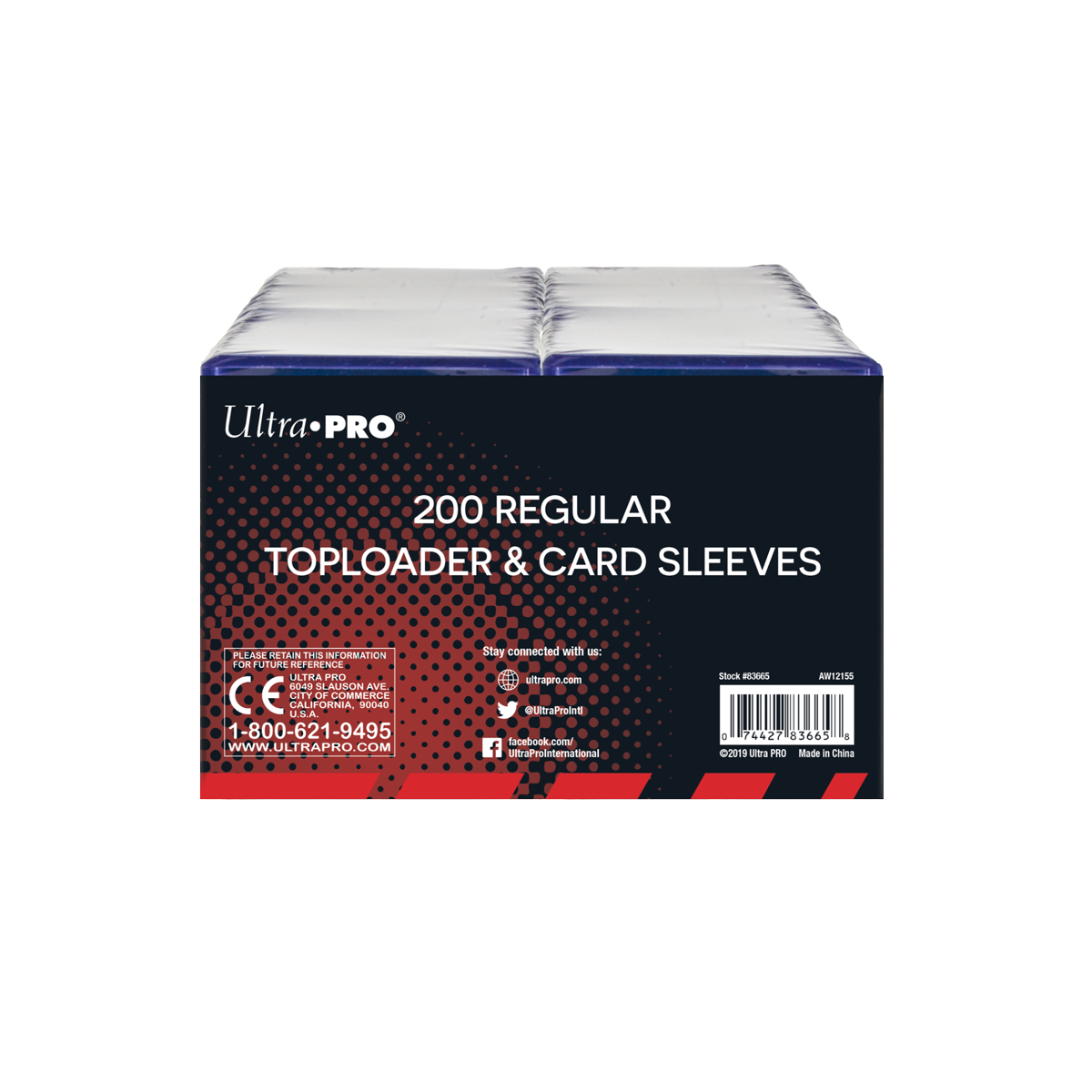 3" x 4" Clear Regular TOPLOADER® Sleeves and Soft Sleeves Bundle (200ct) for Standard Size Cards
