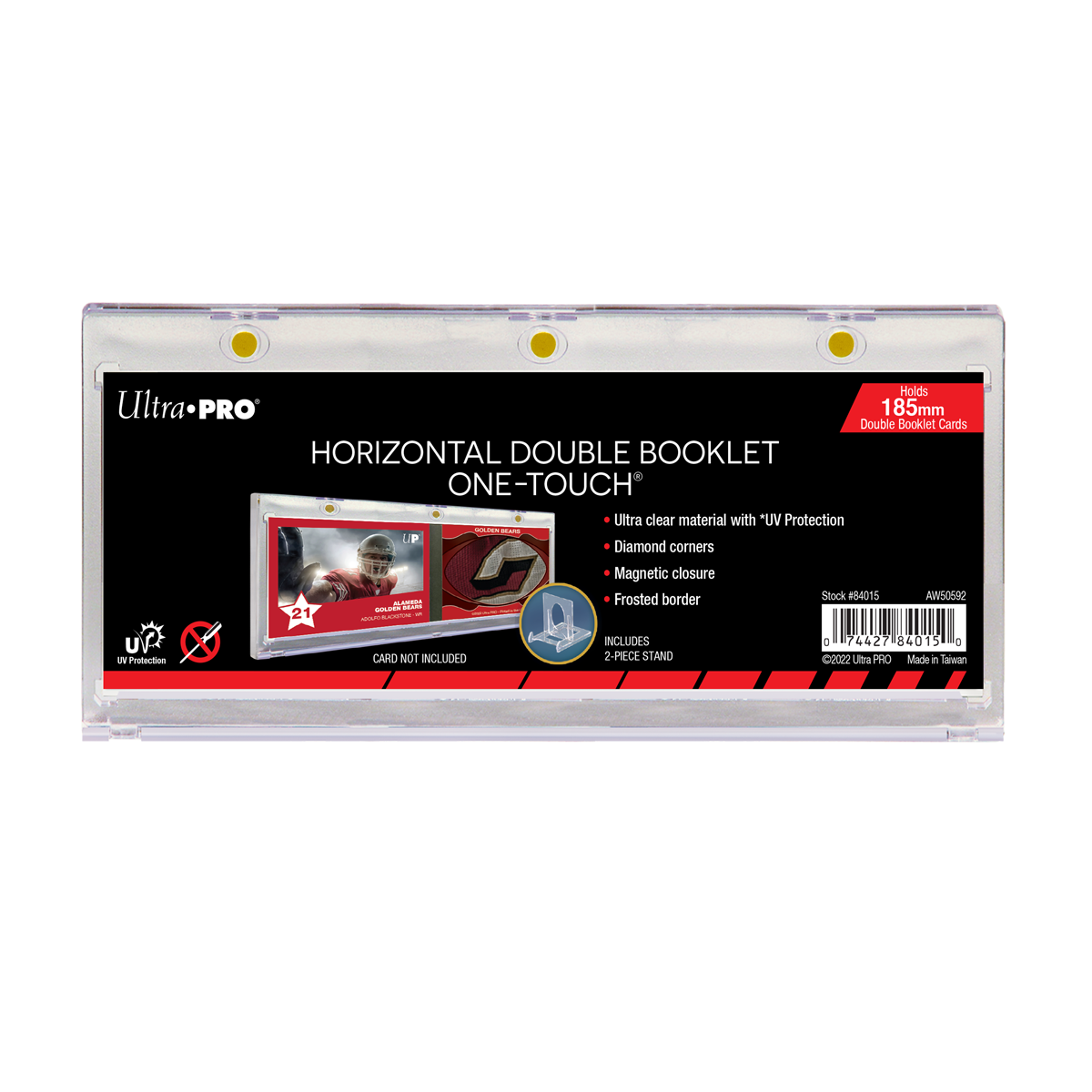 185mm Double Booklet Card UV ONE-TOUCH Magnetic Holder | Ultra PRO 185mm Double Booklet Card UV ONE-TOUCH Magnetic Holder | Ultra PRO