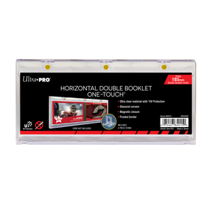 185mm Double Booklet Card UV ONE-TOUCH Magnetic Holder | Ultra PRO