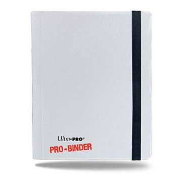 4-Pocket White PRO-Binder | Ultra PRO International