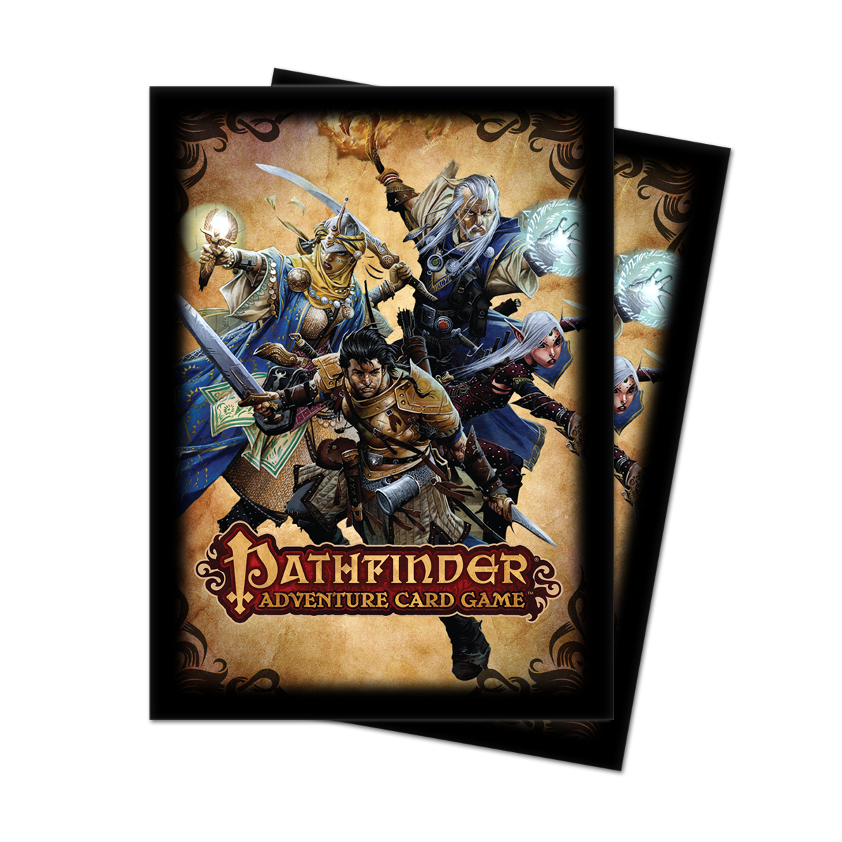 Pathfinder Characters Standard Deck Protector Sleeves (50ct) for Pathfinder Adventure Card Game | Ultra PRO International