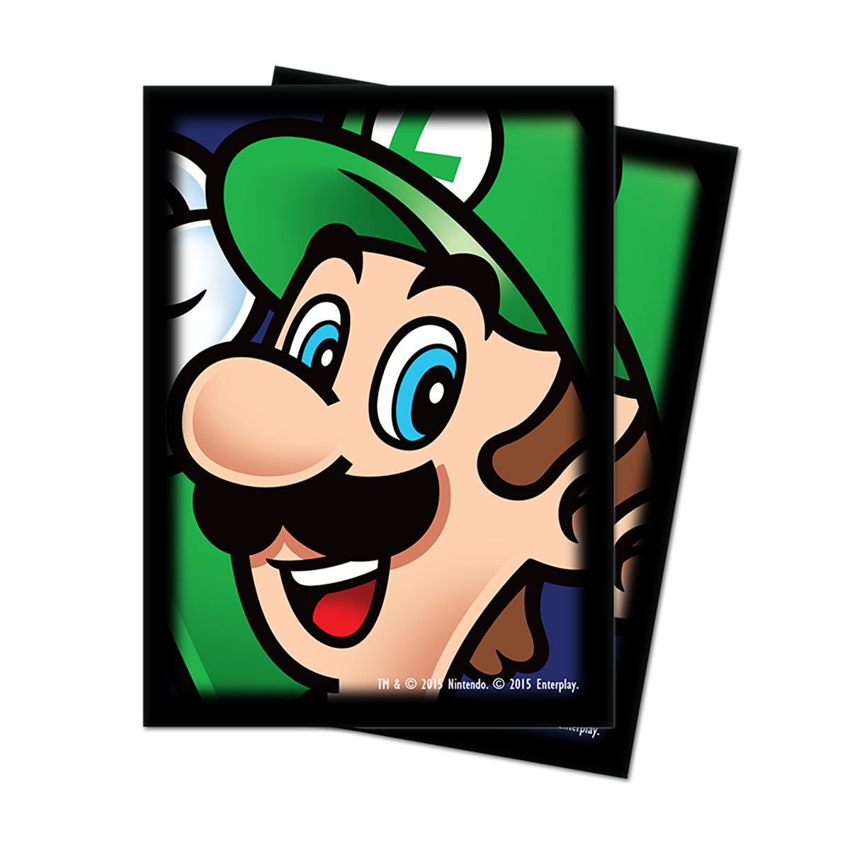 Luigi Standard Deck Protector Sleeves (65ct) for Super Mario | Ultra PRO International