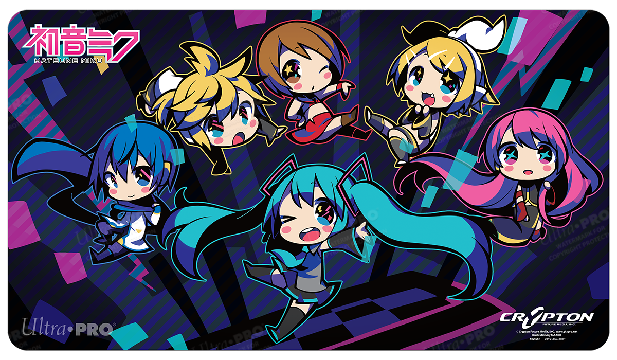 Chibis Standard Gaming Playmat for Hatsune Miku | Ultra PRO International
