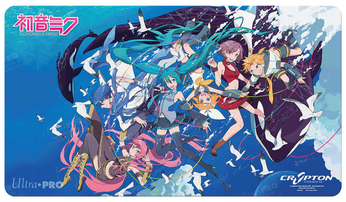 Ocean Standard Gaming Playmat Mousepad for Hatsune Miku