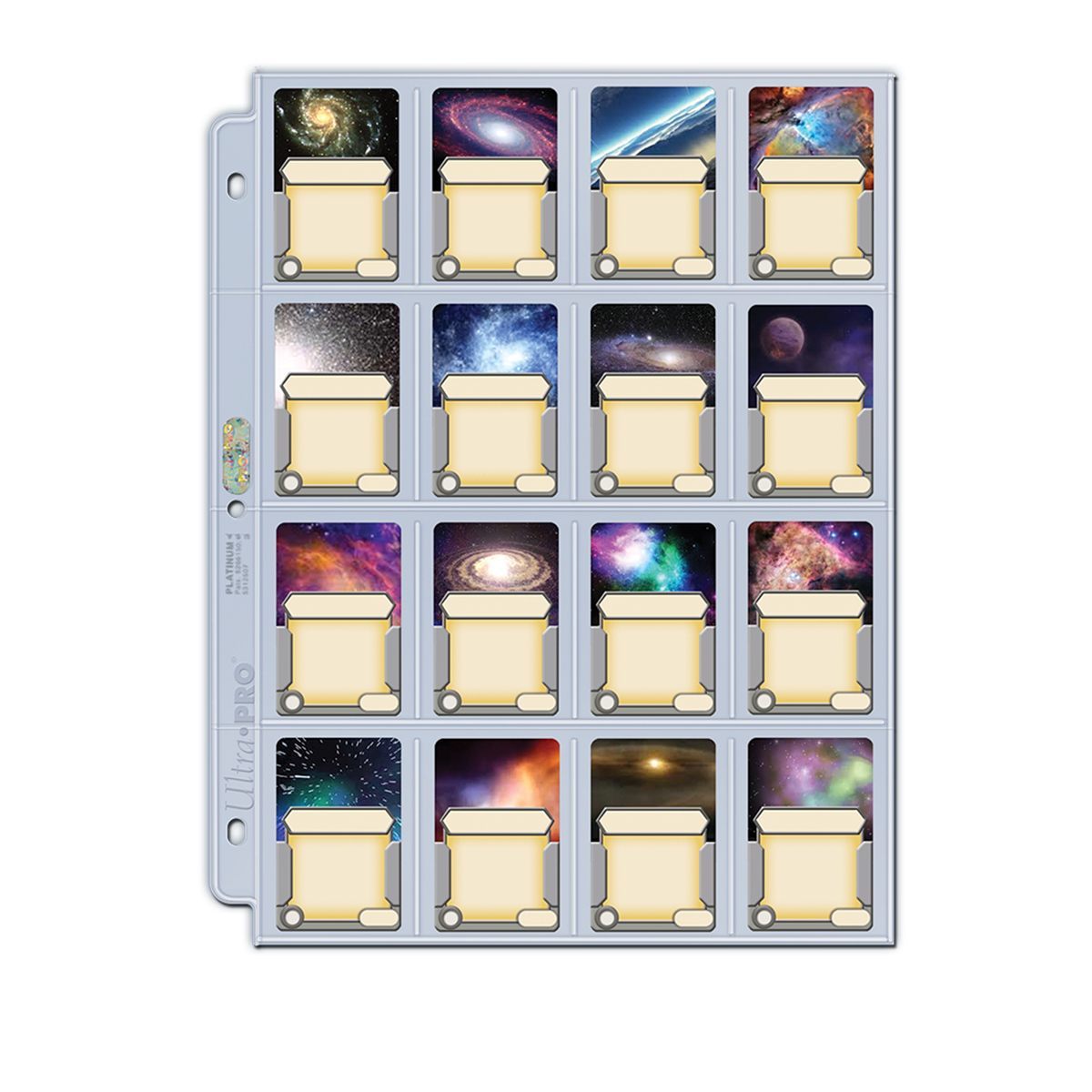 Platinum Series 16-Pocket Pages (100ct) for 41mm x 63mm Cards
