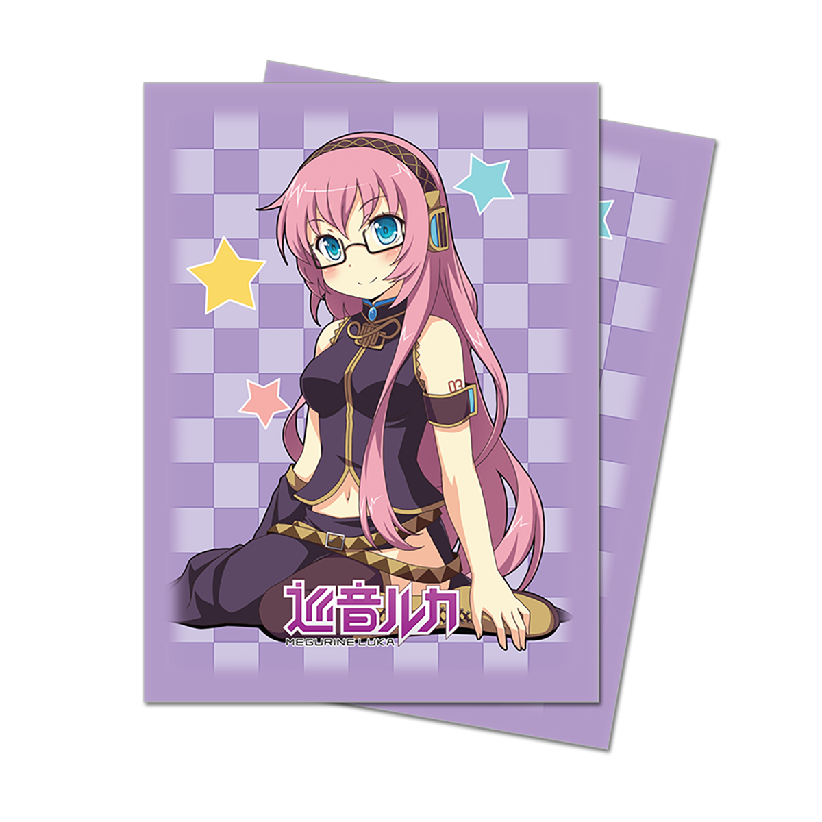 Megurine Luka Megane Standard DECK PROTECTOR® Sleeves (50ct) for Hatsune Miku