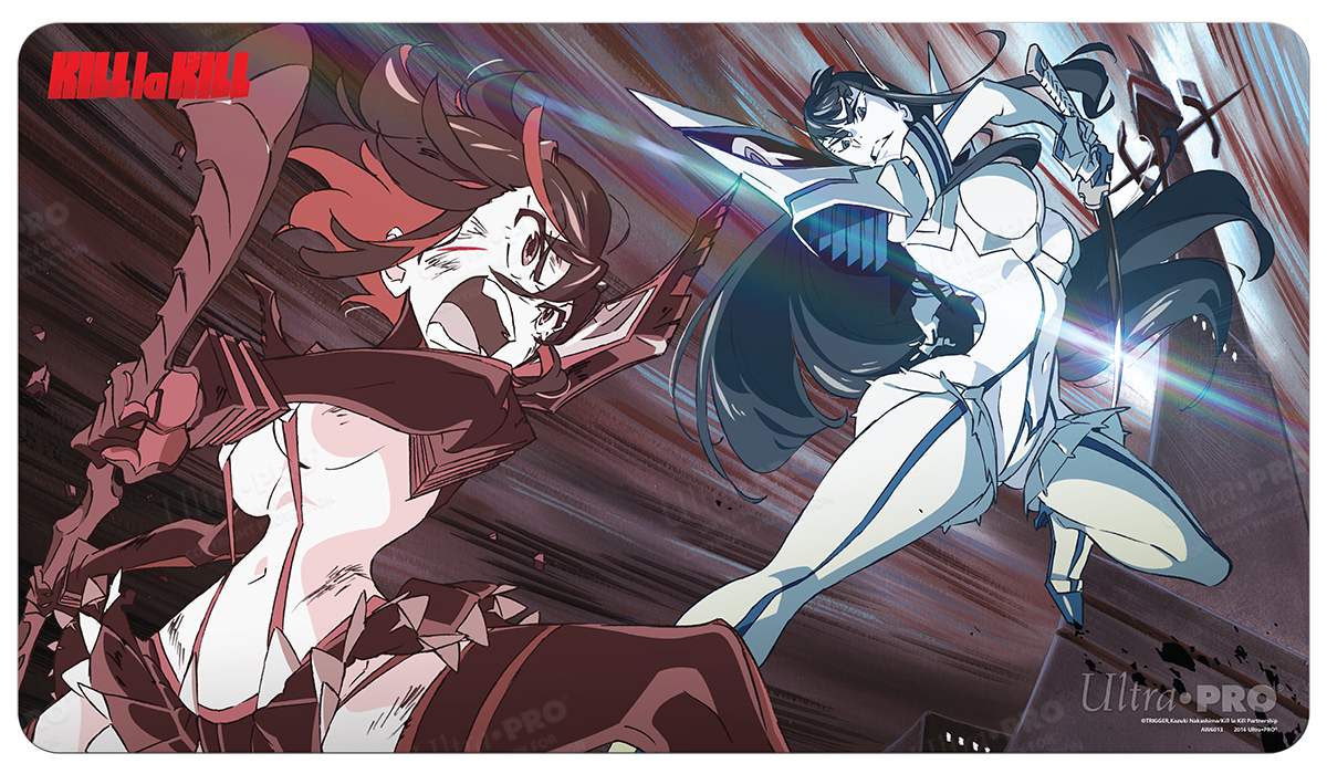 Ryuko vs Satsuki Standard Gaming Playmat for Kill la Kill | Ultra PRO International
