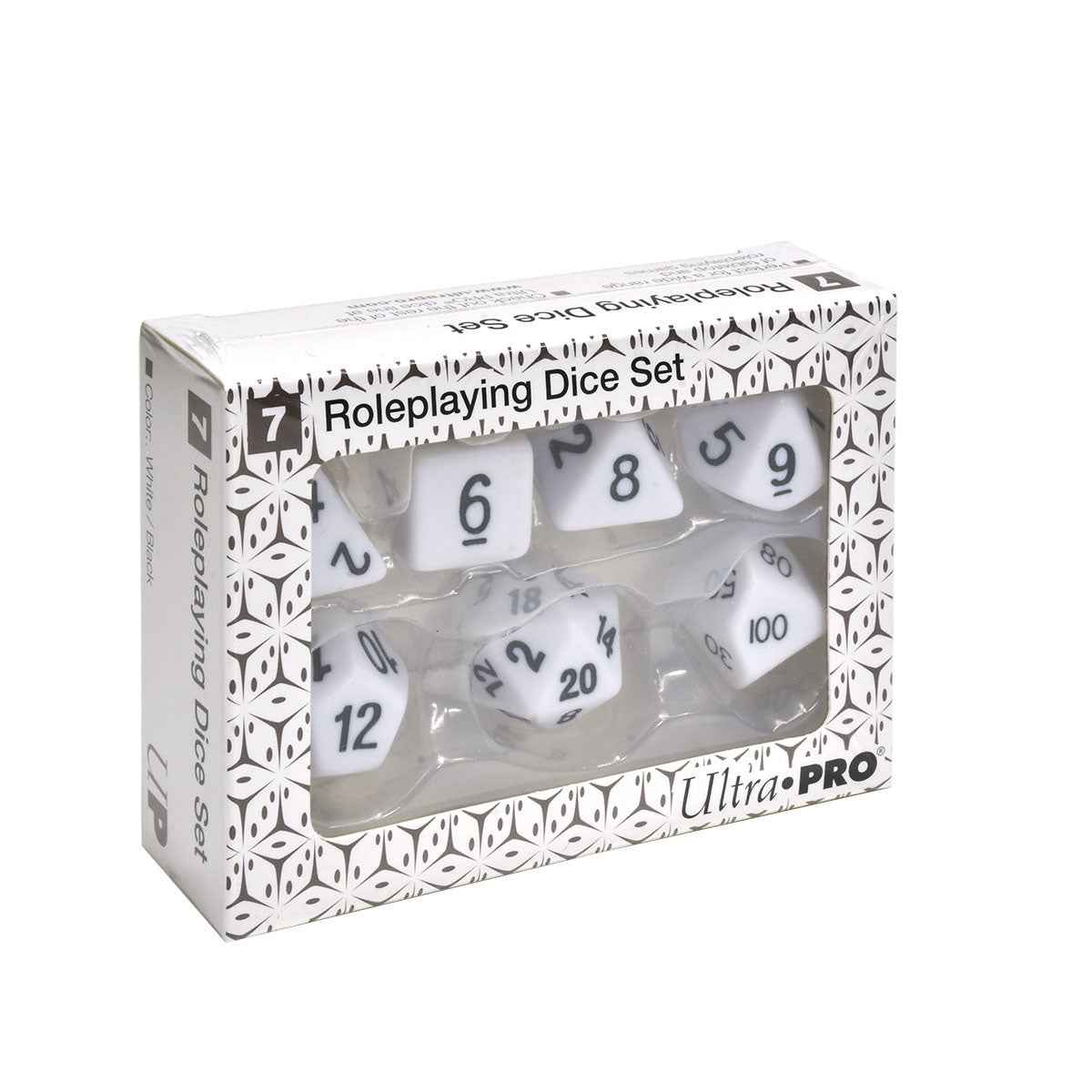 White RPG Dice Set (7ct)