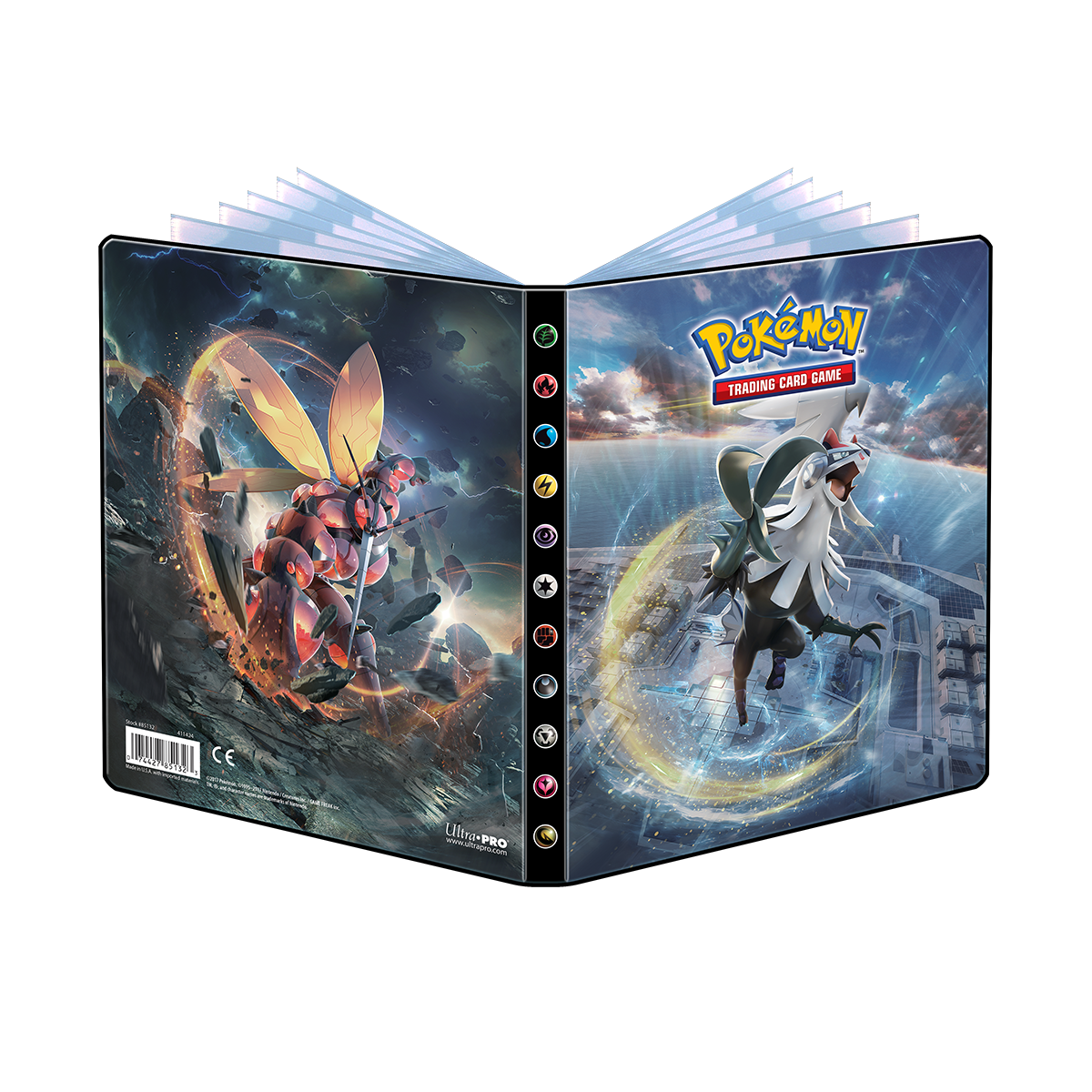 Sun & Moon (SM4) Crimson Invasion 4-Pocket Portfolio for Pokémon | Ultra PRO International