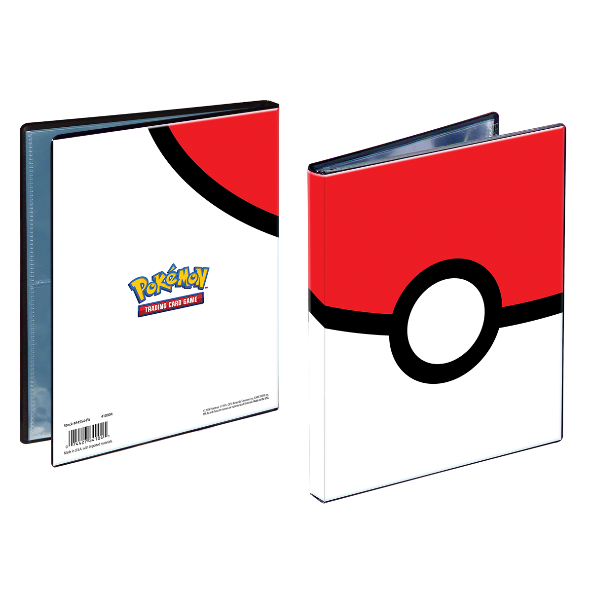 Poké Ball 4-Pocket Portfolio for Pokémon | Ultra PRO International